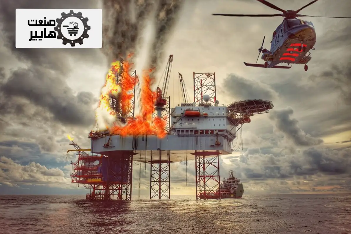 آتش‌ سوزی در کشتی‌‌ ها و سکو های نفتی