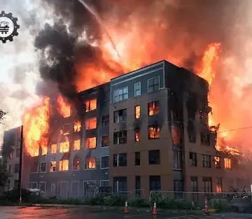 آتش‌ سوزی در ادارات و سازمان‌ ها