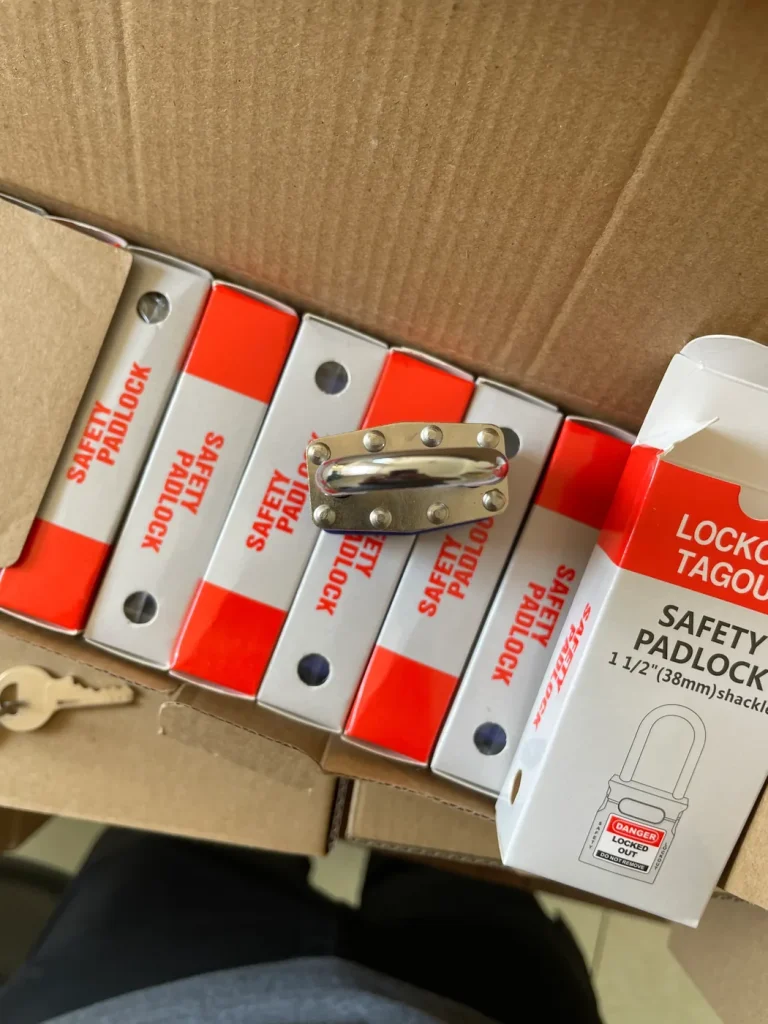بسته‌بندی قفل‌های ایمنی لوتو Safety Padlock